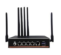 PICOPC Micro Appliance/Mini PC/Firewall router, Intel N5105 (4 core 4 thread), DDR4 da 16 GB | SSD da 256 GB | 4 LAN i211 | 5G CPE | Gateway di sicurezza SD-WAN con TPM 2.0 (4G)