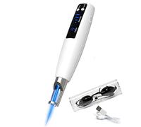 Picosecond Pulse Light Spot Remove Machine, Ricaricabile, Display Lcd Picosecond Pen, Con 9 Modalità, Per Lentiggini/Talpe/Macchie Marroni/Tatuaggio/Tatuaggio,Blue