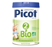 Picot 2ª Età 6-12 Mesi Biologico 800 g - Latte di Proseguimento