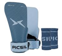 PICSIL Hawk Grips, Uso senza Magnesite, per Barre Lisce | Triplo strato + Foam (2mm). Sensibilità perfetta e controllo totale. Include 2 paracalli, 2 polsini e una borsa traspirante.
