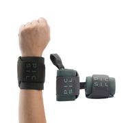 PICSIL Polsiere per Cross Training, Supporto del Polso con Presa Pollice, Realizzate in Nylon Elastico, Ideali per Body Building, Box, Calisthenics, Palestra, Prevengono Tendiniti, Unisex