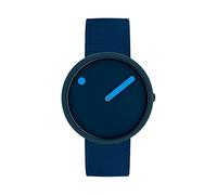 Picto Orologio unisex analogico al quarzo, taglia unica, blu navy, 32018719, cinghia