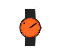 Picto Orologio unisex analogico al quarzo, taglia unica, nero, 32020958, cinghia