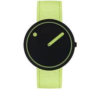 Picto R44023-R013 Manta Ray Black and Paradise Green 40mm 5ATM