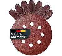 PICTORIS Set completo di carta vetrata da 125 mm, con , carta abrasiva orbitale a lunga durata, forte adesione e vibrazioni ridotte grazie all'esclusivo strato di , Made in Germany, grana 40-400