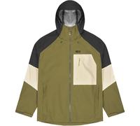 Picture Organic Clothing - Giacca impermeabile e traspirante - Abstral 2,5L Jkt Tobacco per Uomo in Pelle - Taglia L - Kaki