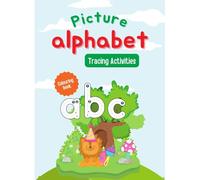 Picture Alphabet Tracing & Colouring book