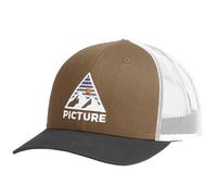 Picture Cappello Trucker Unisex Kuldo Snapback Marrone/Bianco
