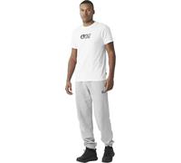 Picture Organic Clothing - Tuta da jogging in cotone biologico comfort - Chill Pants Grey Melange per Uomo in Cotone - Taglia M - Grigio