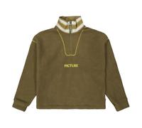 PICTURE Cylla Crop 1/4 Fleece W - Donna - Verde - Taglia M- modello 2026
