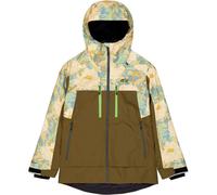 Picture Organic Clothing - Giacca da sci donna impermeabile e traspirante - Exa Jkt Timeless Flower Printed per Donne in Pelle - Taglia S - Kaki