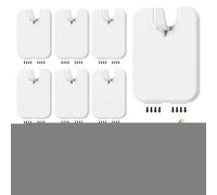 Picture Frame Hangers, Adhesive Wall Hooks, Mounting Solution for Home and Room Decorations, Durable Photo Hanger Kit, No-Drill Artwork Display Tool Apartment School Office, 2.6x2.01 inches