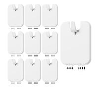 Picture Hangers Drywall, Adhesive Wall Hooks, 10 Pieces Minimalist and Invisible Design, Frame Hanger Kit for Painting, Mirror, Canvas, Decor, Home, Apartment, Dorm, Room Hotel, White Beige