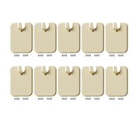 Picture Hangers Drywall, Adhesive Wall Hooks, 10 Pieces Minimalist and Invisible Design, Frame Hanger Kit for Painting, Mirror, Canvas, Decor, Home, Apartment, Dorm, Room Hotel, White Beige