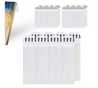 Picture Hanging Strips - Heavy Duty Adhesive Wall Mounts For Frames, Photos & Artwork, 12 Pairs Poster Strips | Damage-Free Refill Mounting For Home, Office, Dorm, Gallery Display