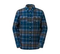 Picture Organic Clothing - Camicia a quadri in cotone - Hillsboro Shirt Dress Blues per Uomo in Cotone - Taglia M