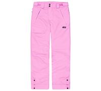 Picture Organic Clothing - Pantaloni da sci impermeabili e traspiranti - Time Pants Super Pink in Pelle - Taglia Bambino 158-164 cm - Rosa