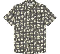 PICTURE Klivox Printed Shirts - Uomo - Grigio / Beige - Taglia M- modello 2026