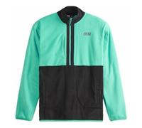Picture MATHEW 1/4 FLEECE (B Black-Spectra Green) S