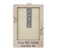 Picture Mount, Car Visor Photo Clip, 4.21x2.76x0.87 Inches, Secure Spring Clamp, Minimalist Compact Design, Car Interior Organizer for Travel Memories Family Road Trip Use