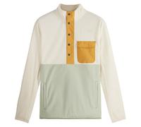 PICTURE ORGANIC Arcca 1/4 W - felpa in pile - donna White/Green S