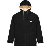 Picture Organic Clothing - Felpa con cappuccio da uomo in cotone biologico - Basement Plush Zip Hoodie Black per Uomo - Taglia L - Nero