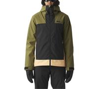 Picture Organic Clothing - Giacca da sci donna impermeabile e traspirante - Seakrest Jkt Tobacco Black per Donne in Pelle - Taglia S - Kaki