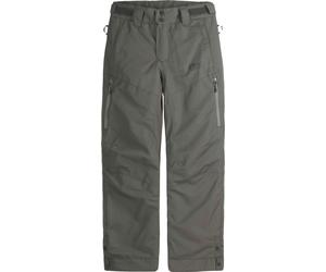 Picture Organic Clothing - Pantaloni da sci impermeabili e traspiranti - Time Pants Raven Grey in Pelle - Taglia Bambino 110-122 cm - Grigio