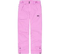 Picture Organic Clothing - Pantaloni da sci impermeabili e traspiranti - Time Pants Super Pink in Pelle - Taglia Bambino 6a - Rosa