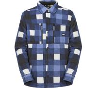 Picture Organic Clothing - Sovracamicia foderata sherpa - Bemidji Jkt Bluplaid Print per Uomo - Taglia M