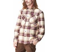 Picture Organic Clothing - Sovracamicia in cotone - Relowa Shirt Plaid Brown per Uomo - Taglia M - Marrone