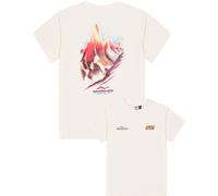 Picture Organic Clothing - T-shirt in cotone biologico - D&S Patagonie Tee Natural White per Uomo in Cotone - Taglia L - Bianco