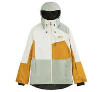 PICTURE ORGANIC Seen W - giacca da sci - donna White/Green/Orange XS