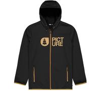 PICTURE Park Zip Tech Hoodie - Uomo - Nero - Taglia XL- modello 2025