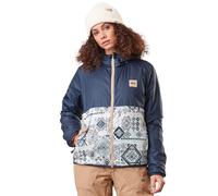 Picture Posy Giacca Donna Double Face Esterno Teddy Sherpa Pile Nuovo Braun