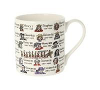 Picturemaps Kings & Queens with Date Abbastanza Big Mug 350ml - Bone China