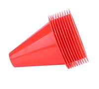 Picysa 10 pezzi. Coni di Formazione di Calcio Barriere di Calcio Marcatore di Plastica Accessori Supporto Segnale di Allenamento in Gomma Morbida Cubo Ostacolo (#1)