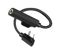 Picysa Adattatore per Auricolari da Tipo C a 3,5 Mm, Lega di Alluminio Resistente, Carica e Ascolta Contemporaneamente per Telefoni, 1 Pezzo (#1)