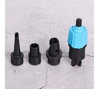 Picysa Adattatore per Pompa Adattatore per Valvola Dell'aria Gonfiabile Durevole per Paddle Board Canoa Gommone 3 Rubinetti Dell'aria 3,4 X 7,1 Cm