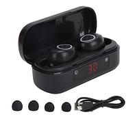 Picysa Auricolari Bluetooth Wireless V7 Auricolari Stereo Compatti con HiFi 8D per gli Amanti della Musica Materiale ABS 2 unità