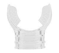 Picysa Boccaglio Standard Professionale per Immersioni Subacquee, Design in Silicone Confortevole e Durevole per Immersioni Subacquee, Monouso - Confezione da 4 (Chiara)