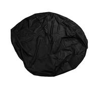 Picysa Coperta per piscina in tessuto Oxford nero da 8 piedi, pieghevole e durevole per la massima protezione contro le intemperie invernali, coperta per piscina