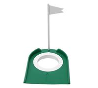 Picysa Coppa per Putting da con Interno Regolabile Maggiore Precisione Nella Pratica Indoor e All'aperto - Plastica Verde e Bianca - 1 unità