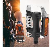 Picysa Coppia di Pedali per Bicicletta Antiscivolo con Alluminio Ad Alta Durezza per Bici da Strada e Mountain Bike Design Durevole e Alla Moda