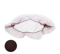 Picysa Cuffia per Parrucca Usa e Getta in Nylon 144 Pezzi per Salone di Casa, Rete per Capelli Senza Lattice per un Uso Confortevole, Ideale per Chignon, Assistenti di Volo (Marrone scuro)