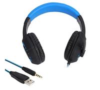 Picysa Cuffie Cablate con Design Luminoso e Controllo del Volume per L'uso su PC da Gioco, Comode Cuffie Antirumore, Struttura in PVC Resistente