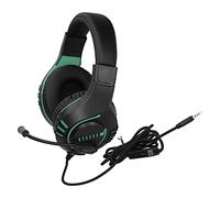 Picysa Cuffie da Gioco Cablate M205 con Microfono per la Riduzione del Rumore del Suono Surround di Alta qualità per Giochi e Utilizzo su PC (Verde)