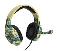 Picysa Cuffie da Gioco G305 Cablate con Luce LED e Microfono Regolabile per gli Amanti dei Giochi per PC