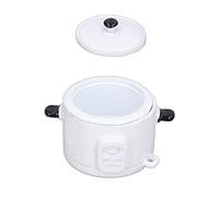 Picysa Cuoco Riso per Casa delle Bambole 1:12 in Lega, Utensili da Cucina Miniature Carini e Realistici Accessori da Cucina (#12)