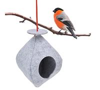 Picysa Cupola di Mangiatoia per Uccelli Appeso Dolce, Mangiatoia per Uccelli in Tessuto Feltrato con Cordino, Pratica per Albero, Mantenere il Cibo per, Attirare Di Più, Adatto per Giardino, Balcone